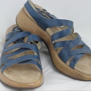 Dansko Lolita Sandals - blue
